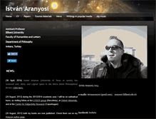 Tablet Screenshot of istvanaranyosi.net